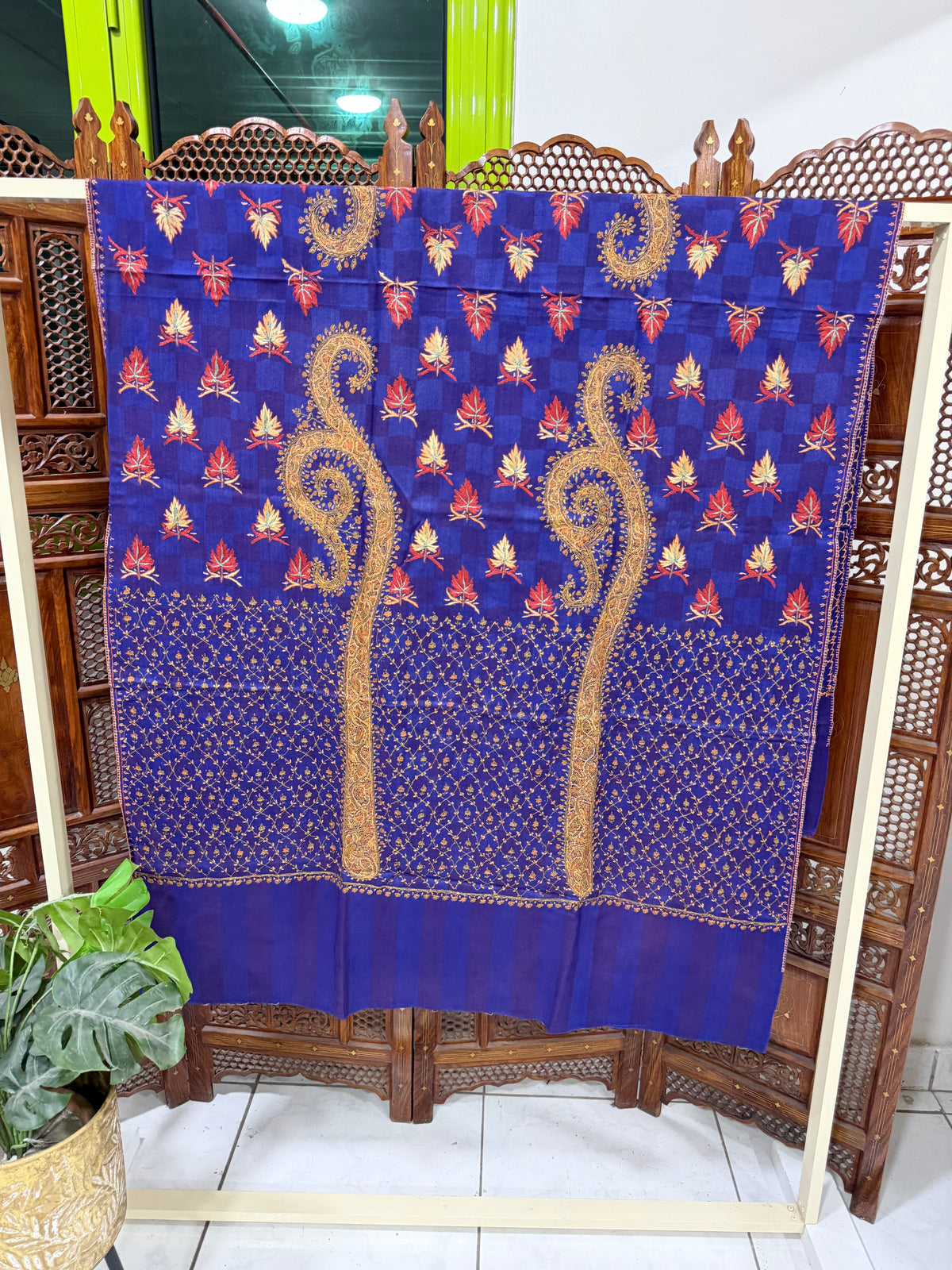 Kalmkari shawl