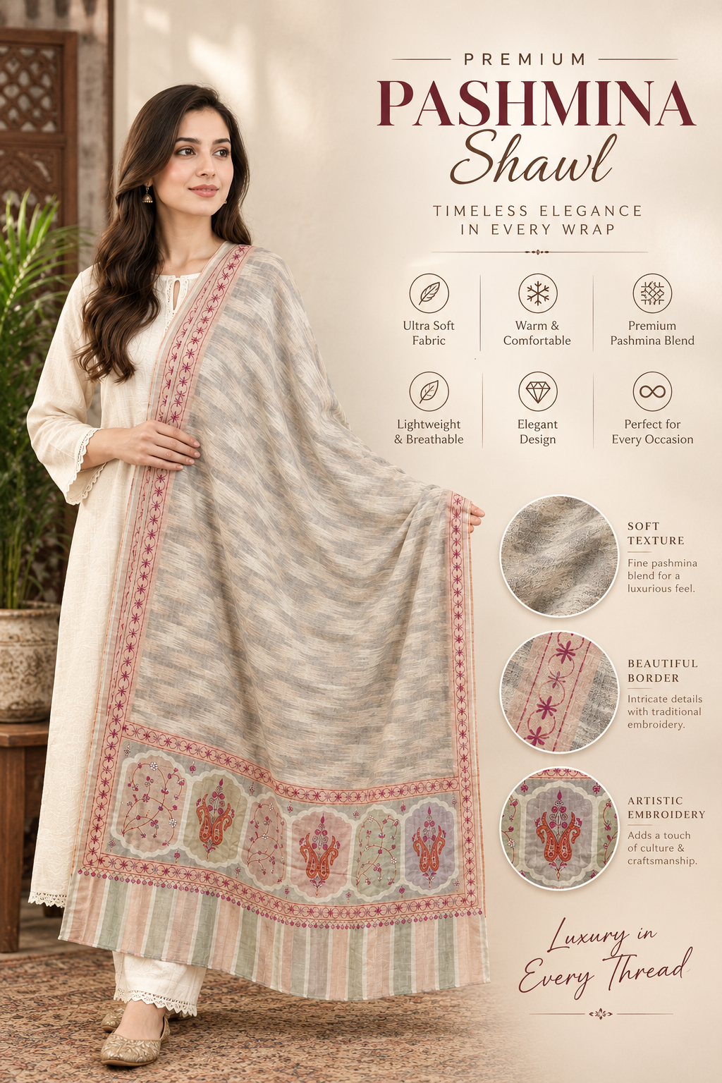 Pashmina shawl
