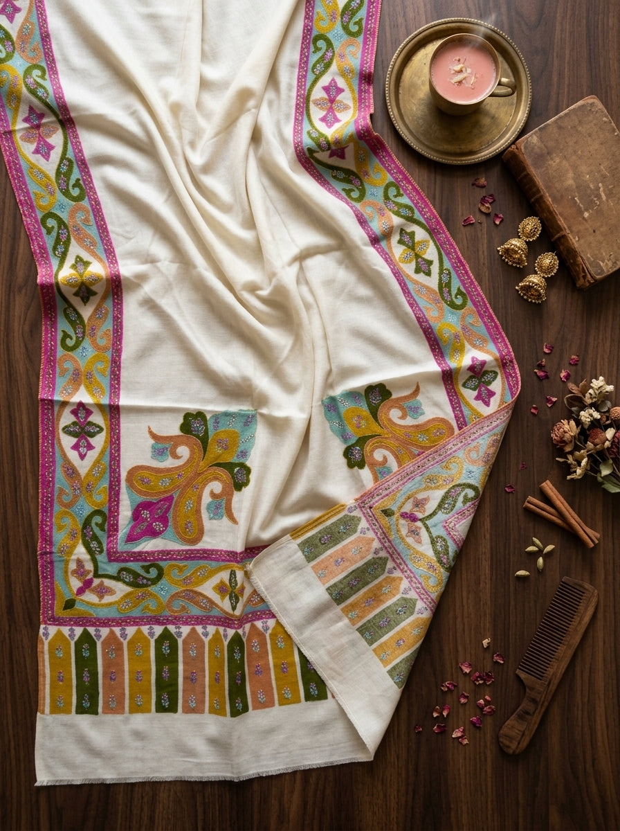 Hand made Pashmina shawl