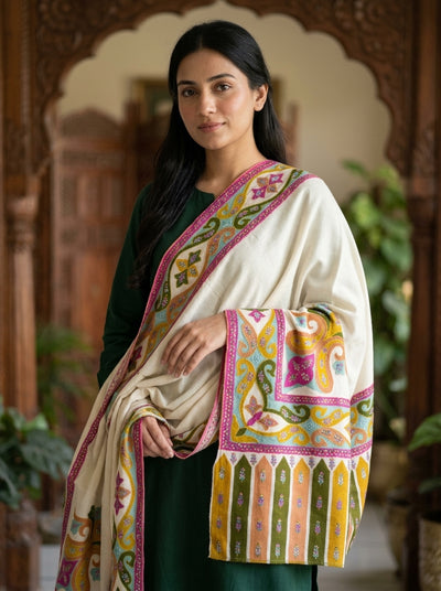 Hand made Pashmina shawl